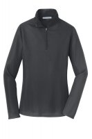 Port Authority &#174;  Ladies Pinpoint Mesh 1/2-Zip . L806