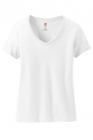 Hanes &#174;  Ladies Nano-T &#174;  Cotton V-Neck T-Shirt. S04V