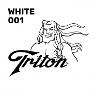 White TRITON 20" X 25Y Roll
