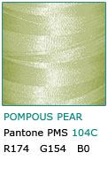 POMPOUS PEAR P016 Polyester Thread