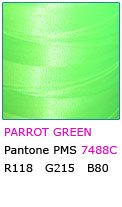 PARROT GREEN P809 Polyester Thread