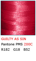 GUILTY AS SIN P050 Polyester Thread